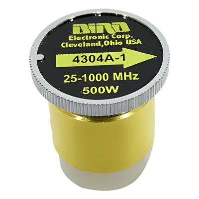 Elemento de Reemplazo / 7/8" / 5-500 W / 25-1000 MHz / 0.875 pulgadas 4304A-1 BIRD TECHNOLOGIES