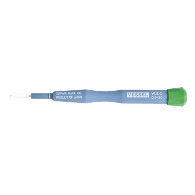 Ajustador Plano de Cerámica VESSEL de 0.9 x 30 mm. 464-SC-650 TECHNITOOL