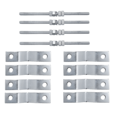 Kit de Soporte para Antena / Acero Estructural Galvanizado / Montaje Vertical u Horizontal / Uso Rudo Exterior / 4.9 kg 483 SHAKESPEARE