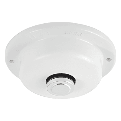 Detector de Calor Fijo / Activación 57 °C (135 °F) / Normalmente Abierto / 37 m² (400 ft²) de Cobertura / UL Listed 502 HONEYWELL HOME RESIDEO