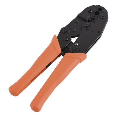 Pinza de Crimpado Hexagonal / Cables RG-58/U, RG-59, RG-8/X / 3 Cavidades 0.068", 0.213", 0.256" / Acero MN65 Antioxidante / Trinquete Ajustable SYS-RG59-CT EPCOM POWERLINE