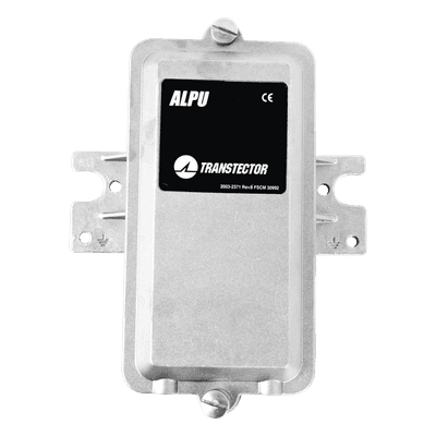 Protector Metalico Contra descargas Atmosfericas PoE Individual De 10/100 Mbps T-ALP-55-100 TRANSTECTOR