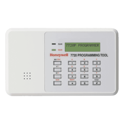 Terminal de Programación Serial / Alimentación 12 VDC Host / Teclado Alfanumérico / LED de Transmisión / Consumo 105 mA en Espera 7720-P HONEYWELL HOME RESIDEO