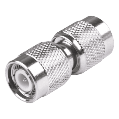 Adaptador Barril / Conector TNC Macho a TNC Macho / Cuerpo Bronce Niquelado / Contacto Oro / Aislante Teflón RFT-1224 RF INDUSTRIES,LTD