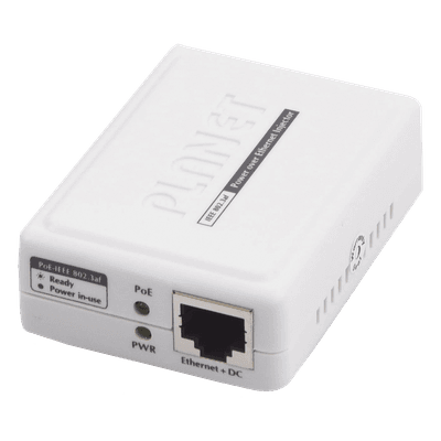 Inyector PoE 802.3af de 1 Puerto Gigabit 10/100/1000 Mbps (End-Span) POE-152 PLANET