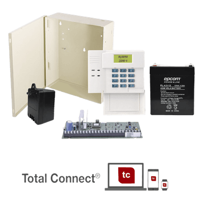 Panel de control de intrusión / Serie VISTA / Hasta 64 zonas / 3 particiones / Gabinete pequeño con batería y transformador incluidos VISTA-48LA-TBS HONEYWELL HOME RESIDEO