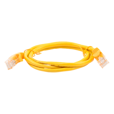 Cable de Parcheo UTP Cat5e / 1 Metro (3.28 Pies) / Amarillo / RJ45 / 100 Ohm LP-UT3-100-YE LINKEDPRO BY EPCOM