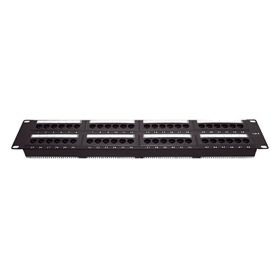 Panel de Parcheo de Impacto / 48 Puertos / Cat6 / 2U / 19 Pulgadas (48.26 cm) / T568A/T568B LP-PP-608 LINKEDPRO BY EPCOM