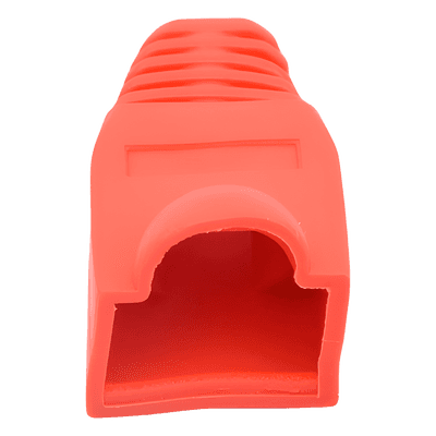 Capa Plástica para Conectores RJ45 / 27.5 mm Largo / 6.0 mm Diámetro Compatible / Color Rojo LP-PG8-025-RD LINKEDPRO BY EPCOM