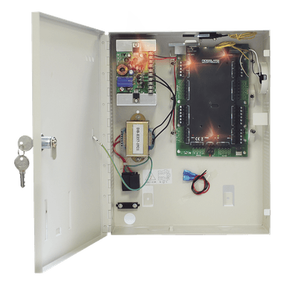 Controlador de Acceso para 2 Lectoras / 30,000 Tarjetas / Incluye Gabinete y Fuente de Alimentación AC-215IP-L ROSSLARE SECURITY PRODUCTS