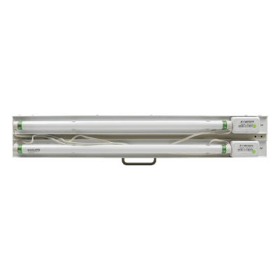 Lámpara de Emergencia con Focos de 40 W con Carcasa de Acero. 5 Horas de Respaldo. EML-40V2 EPCOM INDUSTRIAL