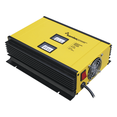 Cargador de Baterías / 12 V / 80 A / 2 Bancos Simultáneos / 750-850 Ah / Entrada 120-230 VAC SEC1280UL SAMLEX