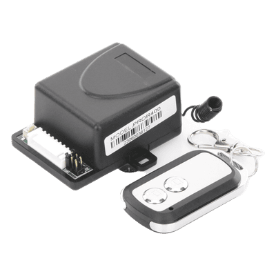 Receptor de RF / 2 Relevadores / 433.92 MHz / 50 m / 12-24 VCD / -20 a 60°C / 2.4 x 1.7 x 0.1 in PROR400 ACCESSPRO