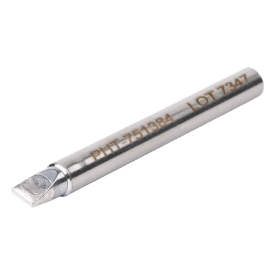 Punta para Cautín / Tipo Cincel / 1.20" (30.5 mm) / Intercambio sin Herramientas / Alta Temperatura 551-SO-4984 SYSCOM