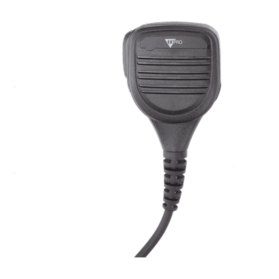 Micrófono-Bocina para Intemperie / IP54 / Cable Kevlar Grado Médico / Resistencia 40 kg / PTT con Guantes / Clip Rotativo 360° TX-308-K01 TXPRO