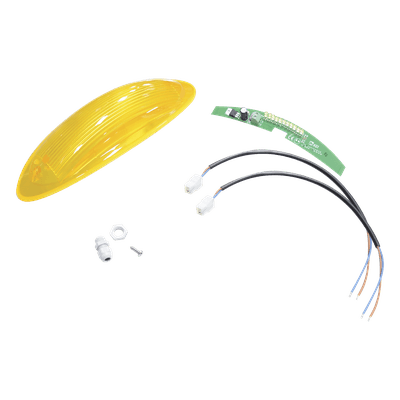 Lámpara LED Intermitente / Difusor de Alta Eficiencia / Montaje en Cúpula / Alcance 10 m (32.8 ft) / Bajo Consumo Energético / Industrial