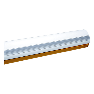 Mástil Semi-Tubular / Aluminio Lacado Blanco / 4 m (13.1 ft) / Perfil Semi-Elíptico / A Prueba de Choque / Compatible KX-BG-GA 001-G03750 CAME