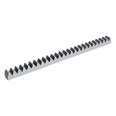 Cremallera Módulo 4 / Acero Galvanizado 22x22 mm / Hasta 1800 kg / 3.28 ft 009-CGZ CAME