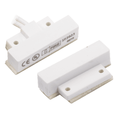 Contacto Magnético / GAP 13 mm (0.51 in) / Reed Switch NC / 12 VCC / Ultra Compacto / Puertas y Ventanas SF-2023 SFIRE