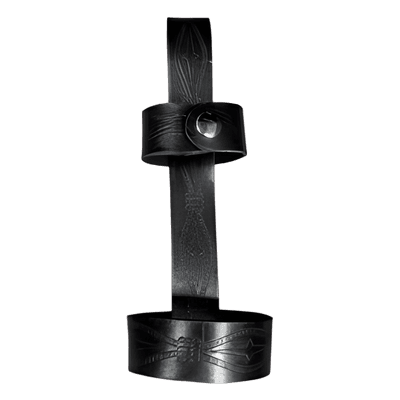 Funda de Piel para Cinturón / Broche de Metal / Compatible con Detectores de Mano RANGER-1000 y RANGER-1500 RANGER-HOLD RANGER SECURITY DETECTORS