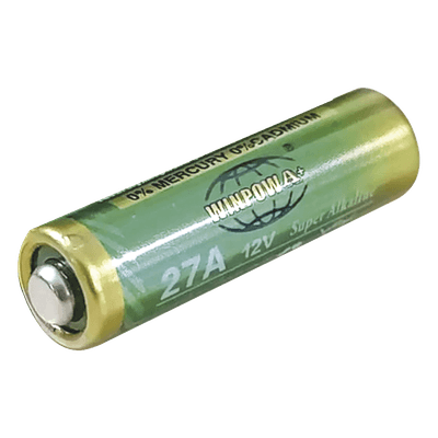 Bateria Alcalina / No Recargable / Tamaño 27 A / 12 V / Uso en Controles Remotos, Juguetes, Linternas, Timbres y Otros, Venta por Pieza. LR-27A SYSCOM PARTS