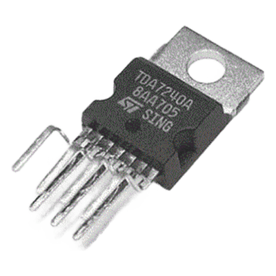 Amplificador de Audio / 20 W / Entrada 3.5 mm / Diseño Compacto / Operación Estable TDA-7240 STI