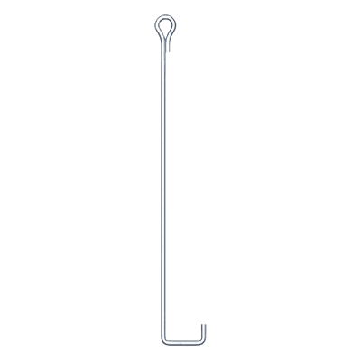 Ancla de Suelo / Ø 3/4" x 160 cm (5.25 ft) / Ojo de Llave / Galvanizado en Caliente / ASTM-36 / GMAW 5 mm SAZ-0L SYSCOM TOWERS