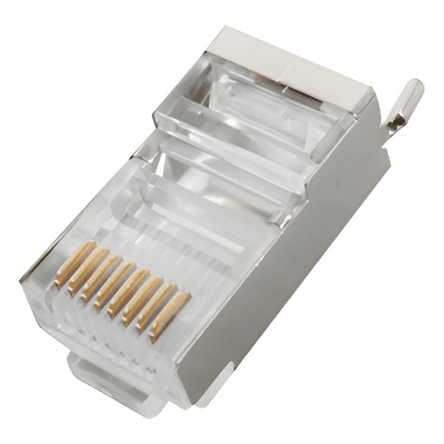 Conector RJ45 Blindado / Cat5e / FTP-STP / Pin a Tierra / Paquete 100 pzas TC-5S LINKEDPRO BY EPCOM