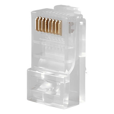Conector RJ45 / Cat6 / UTP / Sin Blindaje / Interior / Paquete 100 Piezas TC-6 LINKEDPRO BY EPCOM