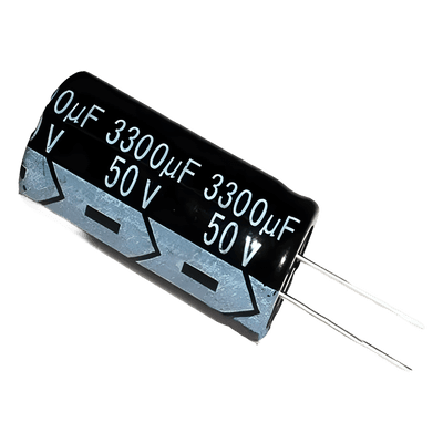 Capacitor Electrolítico Radial / 3300 µF / 50 V / Tolerancia ±20% / -40 °C a +85 °C 3300M0050V SYSCOM PARTS