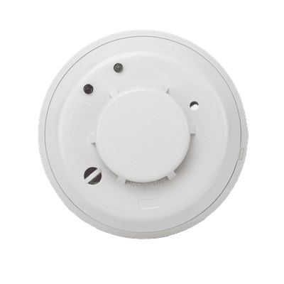 Detector dual de humo y calor inalámbrico / Serie 5800 / Térmico fijo 57°C / Batería litio CR123A / UL 268 5808-W3 HONEYWELL HOME RESIDEO