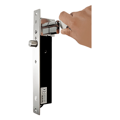 Cerradura Electrica de Perno con apertura con Llave en Caso de Emergencia PROEB-700CK ACCESSPRO