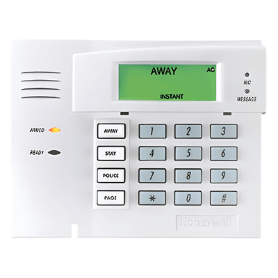 Teclado Inalámbrico Bidireccional / Palabra Fija / 4 Teclas Programables / Alimentación por Baterías AA / Compatible con Paneles LYNX y VISTA 5828 HONEYWELL HOME RESIDEO