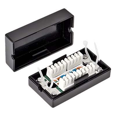 Caja de Conexión / Cat5e / IDC Krone / T568A-B / 66x36x26 mm / 2.6x1.4x1.0 in LP-CB-31 LINKEDPRO BY EPCOM