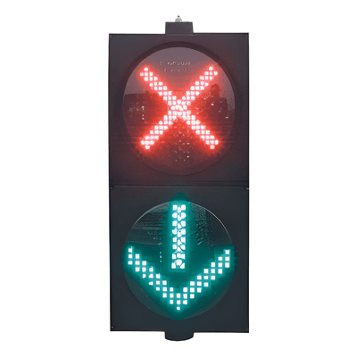 Semáforo LED Doble / Alto y Siga / 81 LEDs de Alta Potencia / 6 W / 110 VCA / -40°C a +80°C / IP Sellado PRO-LIGHT-DL ACCESSPRO