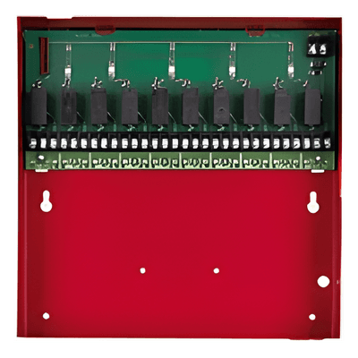 Módulo de interfaz / 10 relevadores Form C / 5A @ 30VDC/250VAC / Gabinete metálico con llave / 0.86'H x 0.86'W x 0.26'D 5883 SILENT KNIGHT BY HONEYWELL