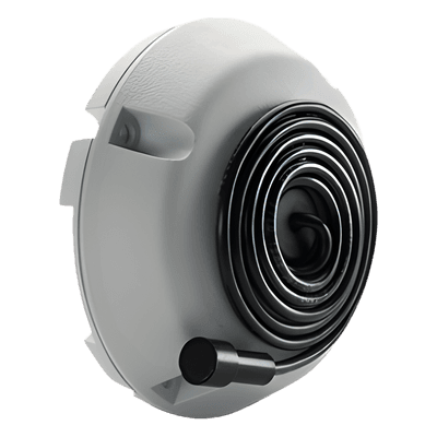 Micrófono Omnidireccional / Captación 9 m (29.5 ft) de Diámetro / Montaje en Techo Alto / Alimentación 12 VCC / Cableado hasta 300 m (984.3 ft) VERIFACT-B LOUROE ELECTRONICS