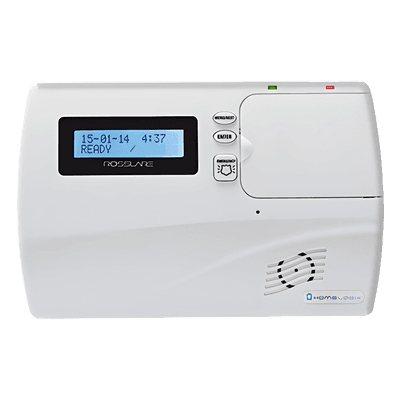 Kit de Alarma Inalámbrico con Teclado y Sirena Integrados de 40 Zonas HOME-LOGIX ROSSLARE SECURITY PRODUCTS