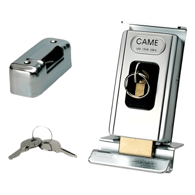 Electrocerradura / 24V AC/DC / IP44 / Uso intensivo exterior / 124 x 85 mm / 4.88 x 3.35 in 001-LOCK-82 CAME