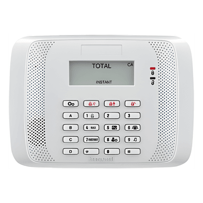 Teclado direccionable de palabras fijas / Teclas retroiluminadas / 4 teclas de función programables / Supervisado por panel / Compatible con paneles VISTA 6152 HONEYWELL HOME RESIDEO