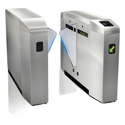 Torniquete Óptico con Barreras de Seguridad / Diseño Elegante XT-FLAP AccessPRO