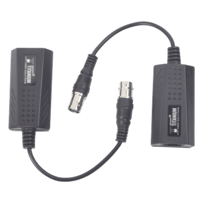 Extensor IP Pasivo / Conversión Ethernet sobre Coaxial / Alcance 200 m (656.2 ft) / 10 Mbps / Protección Sobretensiones 2 kV / Sin Alimentación Externa TT-IP-CX EPCOM TITANIUM