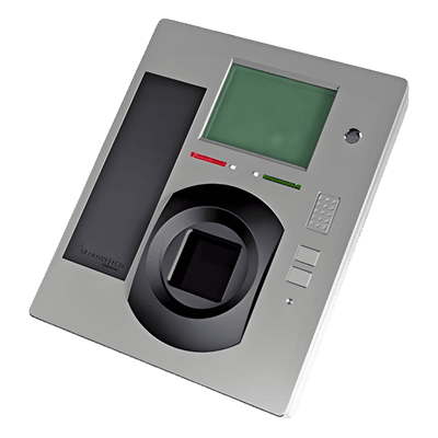 Terminal de Biometría de Venas de Palma / Sin Contacto / 10,000 Palmas Locales / IP65 / Pantalla Táctil 3.5" / TCP-IP Wiegand 100-230-100 IDENTYTECH