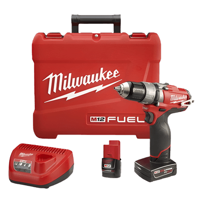 Kit de Taladro Percusión / Atornillador de 1/2" MILWAUKEE 240-422 VARIOS