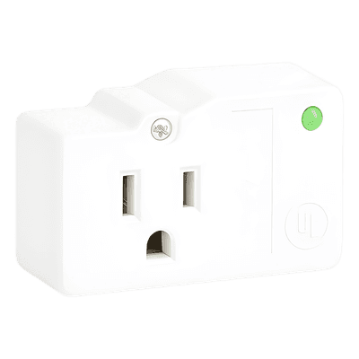 Protector de Pared / 120 VCA / 15 A / 40,000 A / LED Diagnóstico / 0.23 x 0.10 x 0.15 ft DTK-1F DITEK