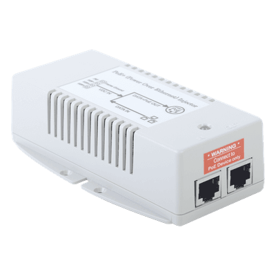 Inyector POE Para Aplicación Solar, Entrada 10-15 Vcc, Salida en 56 Vcc, 802.3 af/at, 10/100/1000 Mbps, Hasta 35 Watts TP-1248GDHP TYCON POWER PRODUCTS