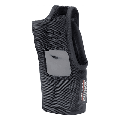 Funda de nylon para radio / Lazo-cinto ajustable / Capuchón auto-adherible / Visor frontal transparente / Compatibilidad 12 modelos Icom 3121-B BEE ELECTRONICS INC