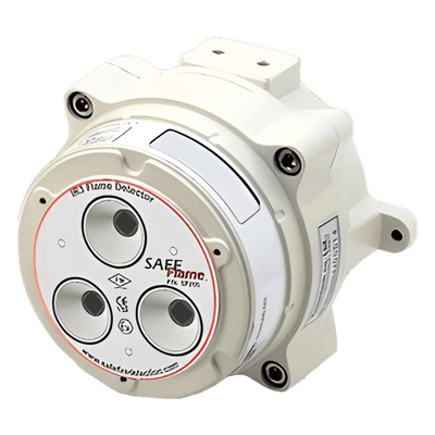 Detector de Flama IR3 / Alcance 60 m (196.9 ft) / Campo Visual 90° / IP67 / Rango -40°C a 75°C / Alimentación 24 VDC