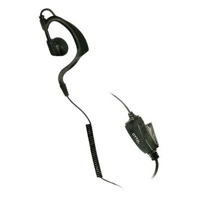 Kit de Micrófono-Audífono en forma de gancho para KENWOOD NX-200/300/410, TK-480/2180/3180 V1-EL2KB131 OTTO