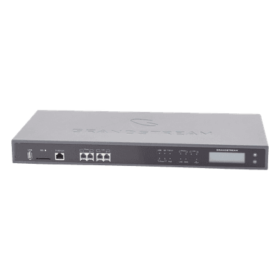 IP-PBX GrandStream Con 1 puerto T1/E1 y 2 puertos FXO, hasta 2000 extensiones con 200 llamadas simultáneas UCM-6510 GRANDSTREAM